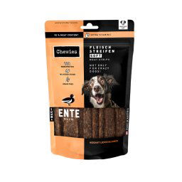 Chewies Tiras de carne blandas 150g - Pack % - Pato 3 x 150 g