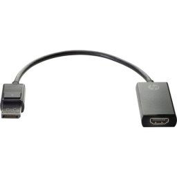 Adaptador HP DisplayPort a HDMI True 4K Macho/Hembra 38g Negro Negocios