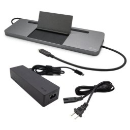 Docking Station i-tec Metal SB-C Ergonomic 4K 3x Display USB-C Carga 100W Gris