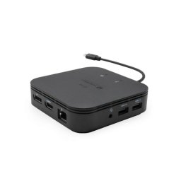 Estación de acoplamiento i-tec Thunderbolt 3 Travel Dock Dual 4K 60W Negro Compacta