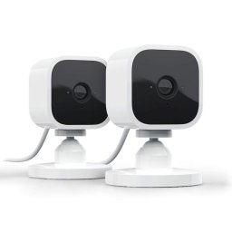Cámara de seguridad IP Blink Mini Full HD, WiFi, visión nocturna, pack 2 unidades