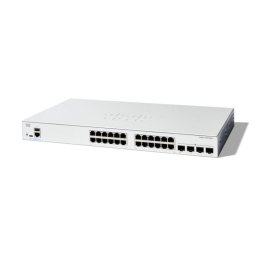 Switch Cisco C1300-24T-4G Gestionado L2/L3 24 Puertos Gigabit Ethernet 4 SFP Metal Blanco