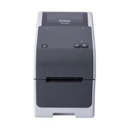Impresora Brother TD-2320D300 Térmica Directa 300x300DPI 152mm/s Alámbrico Negro Gris
