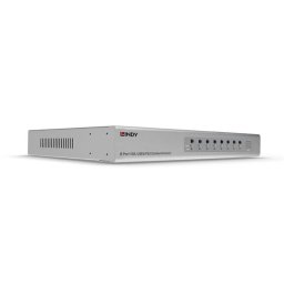 Switch KVM Lindy 39526 8 Puertos VGA Full HD Montaje en Rack 1U Plata