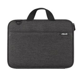 Funda Asus AS1200 Sleeve 11.6" Poliéster Hidrofóbica Gris Cremallera Bolsillo Frontal