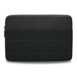 Funda Kensington K60395WW para portátil hasta 16", poliéster reciclado, cremallera, negro
