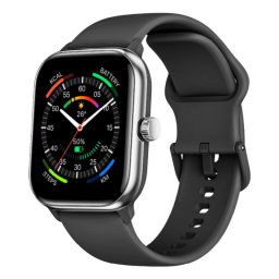 Reloj inteligente Beafon 201 AMOLED 1.85" GPS IP68 300mAh Negro-Plata