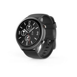 Reloj inteligente Hama Fit Watch 6910 GPS 1,28" LCD Oxígeno Sangre IP68 46g Negro