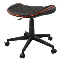 Silla gaming COUGAR CGR-CRO universal, acolchada, ajuste altura 10 cm, negro/naranja, PVC