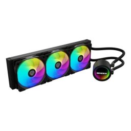 Kit de refrigeración líquida Genesis NLG-2321 3 Ventiladores RGB Multicolor Negro