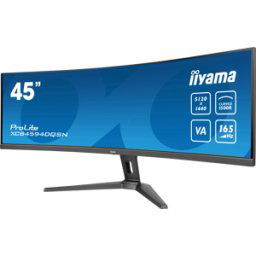 IIYAMA IIY XCB4594DQSNB - Monitor curvo de 113cm, DQHD, Hub USB, LAN, altavoces