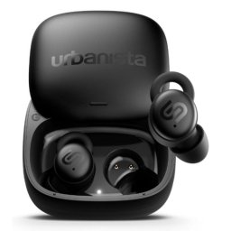 Auricular Urbanista Porto True Wireless Negro IPX4 Bluetooth 5.4 hasta 27h carga rápida