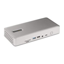 Docking Station Thunderbolt 4 StarTech USB 7xUSB HDMI 2xDP 2.5GbE PD 98W Gris