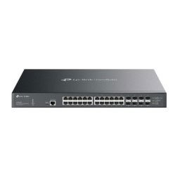 Switch TP-Link Omada SX3832MPP 24 Puertos 10G PoE++ 8 SFP+ L2+ Apilable Rack DIN Rail