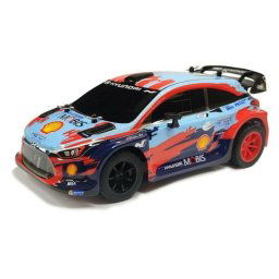 Coche RC Hyundai i20 Coupe WRC 1:16 Motor Eléctrico 2WD 2.4GHz Batería 500mAh
