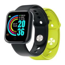 Reloj inteligente Nilox NXSWTRAILBANDYL 1.44" Pantalla táctil Negro/Verde 150mAh