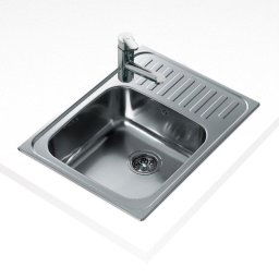 Fregadero Teka Classic 1C Acero Inoxidable Encastre Bajo Encimera 406x406mm 1 Seno