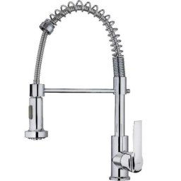 Grifo Cocina Teka IN 939 Retirable Cromo Acero Inoxidable Monomando Flexible 3/8