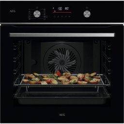 Horno eléctrico AEG OS6PB511AB 71L Negro con sonda térmica, AirFry y WiFi