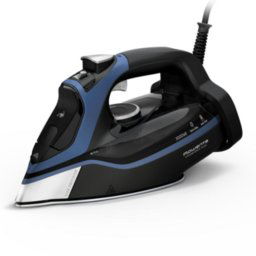 Plancha Rowenta DW9411D1 3000W Vapor-Seco Depósito Integrado Negra Azul