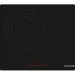 Placa de Inducción Bosch Serie 6 PID61RHB1E 3 zonas Home Connect DirectSelect 60cm Negro