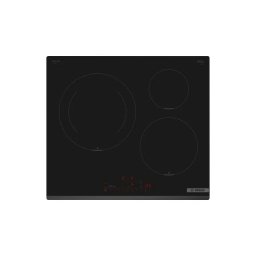 Placa de inducción Bosch Serie 6 PIJ631HC1E 59.2cm DirectSelect Home Connect 3 zonas