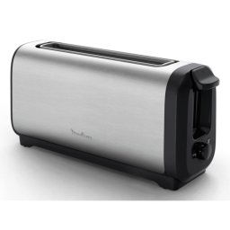Tostadora Moulinex LS5S0DE0 1430W Acero Inoxidable Ranura Larga 7 Niveles Negro