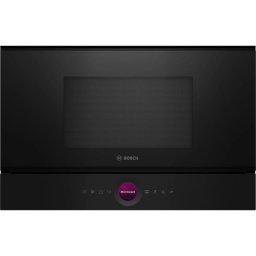 Microondas Bosch Serie 8 BEL7321B1 21L 900W Control Digital Recetas Gourmet Limpieza Fácil