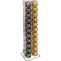 Soporte cápsulas Ibili IB-780020 acero inoxidable 44 unidades rectangular Nescafé Dolce Gusto
