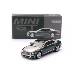 BENTLEY Flying Spur White Sand Verdant 2024 - MiniGT Escala 1:64 (MGT00867L)