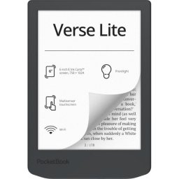 Ebook PocketBook Verse Lite 6" E Ink Carta 8GB Gris Táctil WiFi USB-C