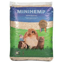 Lecho de cáñamo Minihemp - 2 x 3 kg
