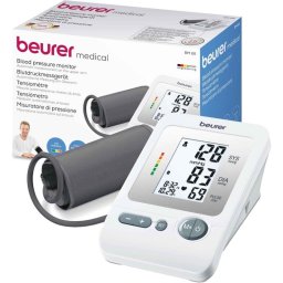 Tensiómetro Beurer BM 26 pantalla extragrande, 4x30 memorias, detección arritmias