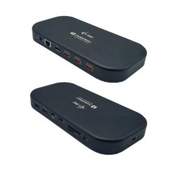Docking Station i-tec Thunderbolt 3 Dual 4K Power Delivery 60W SD Black