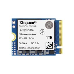 SSD Kingston NV3 1TB M.2 2230 PCIe 4.0 NVMe 6000MB/s 3D NAND Gaming