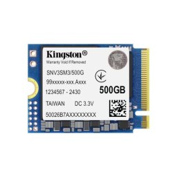 SSD Kingston NV3 500GB M.2 2230 PCIe 4.0 NVMe 3D NAND Alto Rendimiento