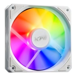 Ventilador caja ADATA XPG Vento R 120 ARGB PWM 12cm Blanco 1600RPM 65CFM Rifle Bearing