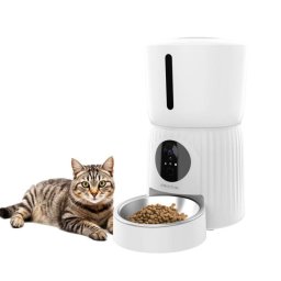 Comedero Inteligente WiFi Cámara Full HD Audio Bidireccional 4L App Control Mascotas