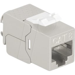 LOGILINK NK4067 - Conector hembra Keystone RJ45 > LSA Cat.8.1, STP