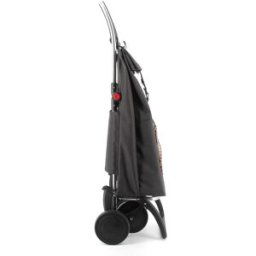 Rolser Carro de la Compra Big Tweed 4 Ruedas Plegable . Negro