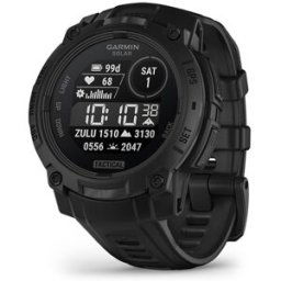 Garmin Reloj Smartwatch unisex Instinct 3 - 45 mm, Solar, Tactical Edition . Negro / Gris
