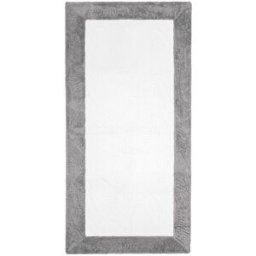 Graccioza Toalla de Playa Lux . Blanco / Gris 95 x 200 cm