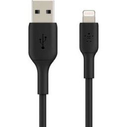 Belkin Cable BOOST CHARGE Lightning a USB-A negro de 3 metros. Negro