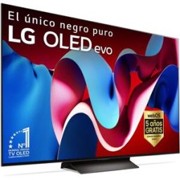 LG TV OLED 164cm (65') OLED65C46LA 4K con Smart TV WebOS24 (Reacondicionado Grado A). Negro / Marrón