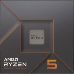 AMD Procesador Ryzen 5 7600X 6-Core (4.7GHz-5.3GHz) 38MB AM5