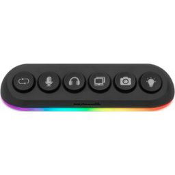 Streamplify HUB DECK 5 Slot, RGB, 12V, EU - Negro