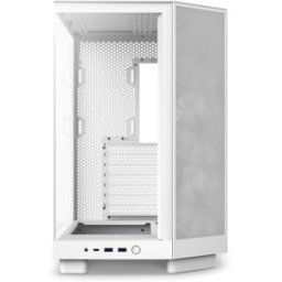 NZXT Torre ATX H6 Flow RGB Blanca Cristal Templado