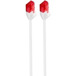 Ewent Cable de Red Slim RJ45 U/UTP Slim Cat.6 3 M Blanco