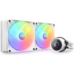 NZXT Kit de Refrigeración Líquida CPU Kraken 280 RGB Blanco