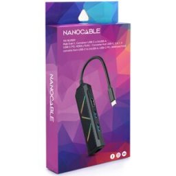 Nanocable Hub USB-C 2x USB-A / USB-C PD 3.0 (100W) / HDMI / RJ45
